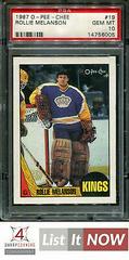 Rollie Melanson #19 Hockey Cards 1987 O-Pee-Chee Prices