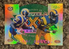 Isaac Bruce [Super Bowl XXX Die Cut Interactive] #10C Football Cards 1996 Classic NFL Experience Prices