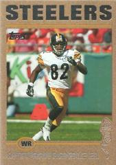 Antwaan Randle El [Gold] Football Cards 2004 Topps Prices