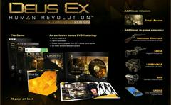 Contents | Deus Ex Human Revolution [Augmented Edition] PAL Xbox 360