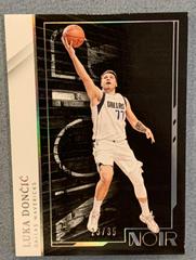 Luka Doncic [Holo Silver] Basketball Cards 2021 Panini Noir Prices