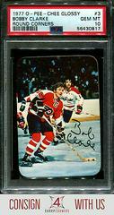 Bobby Clarke [Round Corners] #3 Hockey Cards 1977 O-Pee-Chee Glossy Prices