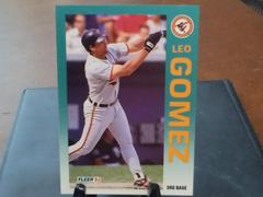 Leo Gomez #8 Baseball Cards 1992 Fleer Prices