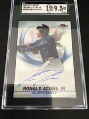 Ronald Acuna Jr #FOA-RAJ Baseball Cards 2019 Topps Finest Origins Autograph Prices