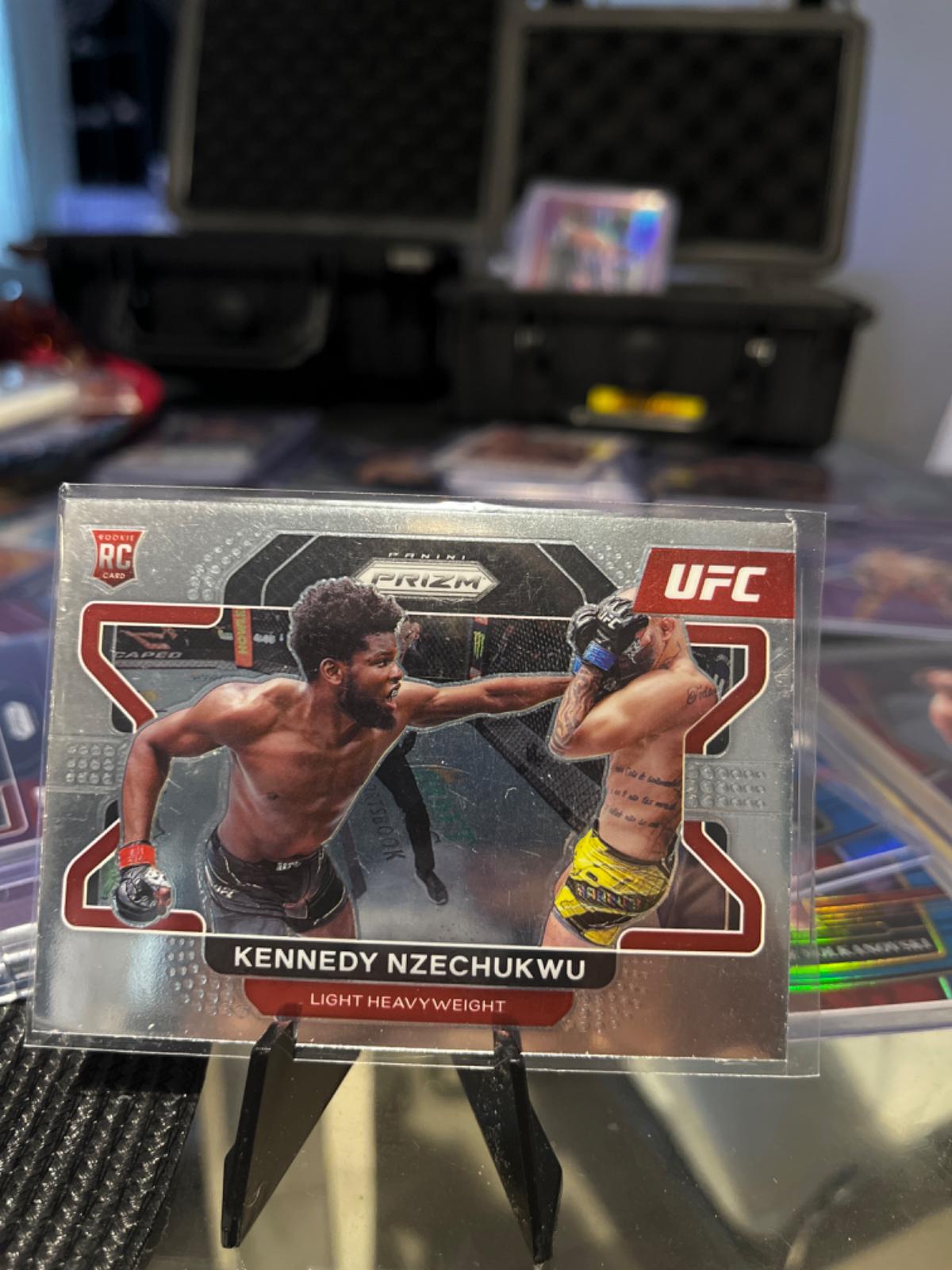 Kennedy Nzechukwu | Ungraded | 2022 Panini Prizm UFC