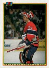 Patrick Roy #50 Hockey Cards 1990 Bowman Prices