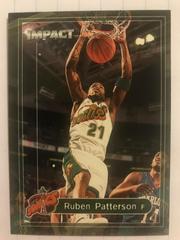 Ruben Patterson Basketball Cards 1999 SkyBox Impact Prices