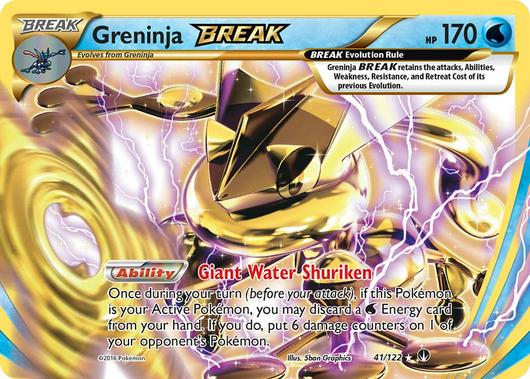 Greninja BREAK #41 Cover Art