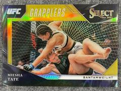 Miesha Tate [Gold Prizms] #18 Ufc Cards 2021 Panini Select UFC Grapplers Prices