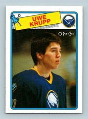 Uwe Krupp #220 Hockey Cards 1988 O-Pee-Chee Prices