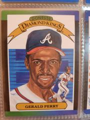 Gerald Perry Baseball Cards 1989 Donruss Diamond Kings Prices
