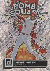 Shohei Ohtani #BS-3 Baseball Cards 2022 Panini Donruss Bomb Squad Prices