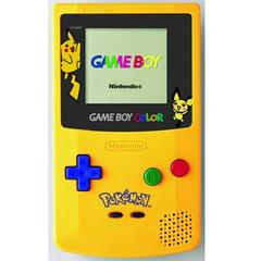 Limited Edition Pokemon Yellow Game Boy Color System