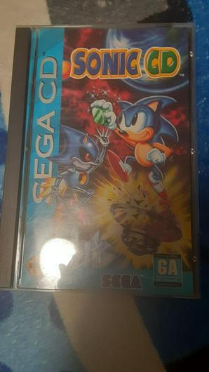 Sonic Cd Item Box And Manual Sega Cd