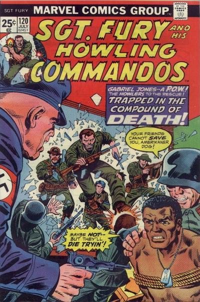 Sgt. Fury and His Howling Commandos #120 (1974) Prices | Sgt. Fury and ...