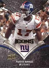 Plaxico Burress #67 Football Cards 2008 Upper Deck Icons Prices