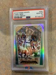 Larry Bird [Artist Proof] Basketball Cards 2018 Panini Hoops Prices