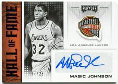 Magic Johnson [Purple] Basketball Cards 2020 Panini Chronicles Hall of Fame Autographs Prices