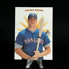 Mark Teixeira Baseball Cards 2001 SP Authentic Prices