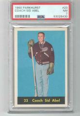 Coach Sid Abel Hockey Cards 1960 Parkhurst Prices