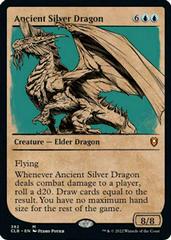 Ancient Silver Dragon [Showcase] #382 Magic Commander Legends: Battle for Baldur's Gate Prices