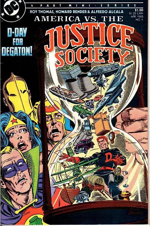 America vs the Justice Society #4 Comic Books America vs the Justice Society