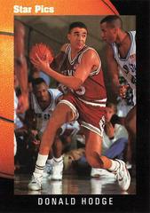 Donald Hodge #48 Basketball Cards 1991 Star Pics Prices