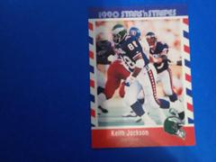 Keith Jackson #75 Football Cards 1990 Fleer Stars N Stripes Prices