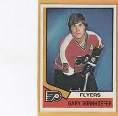 Gary Dornhoefer Hockey Cards 1974 Topps Prices
