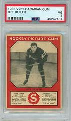 Ott Heller Hockey Cards 1933 V252 Canadian Gum Prices
