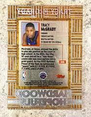 Back Of Card | Tracy McGrady Basketball Cards 1997 Stadium Club Hardwood Hopefuls