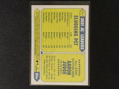 Back Of Card | AAron Judge Baseball Cards 2022 Topps 1987 All Stars