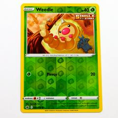 Weedle [Reverse Holo] Pokemon Chilling Reign Prices