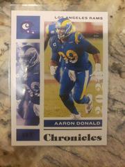Aaron Donald [Purple] #58 Football Cards 2020 Panini Chronicles Prices