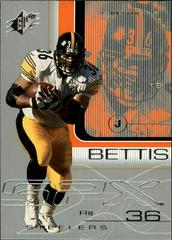 Jerome Bettis #70 Football Cards 2001 Spx Prices