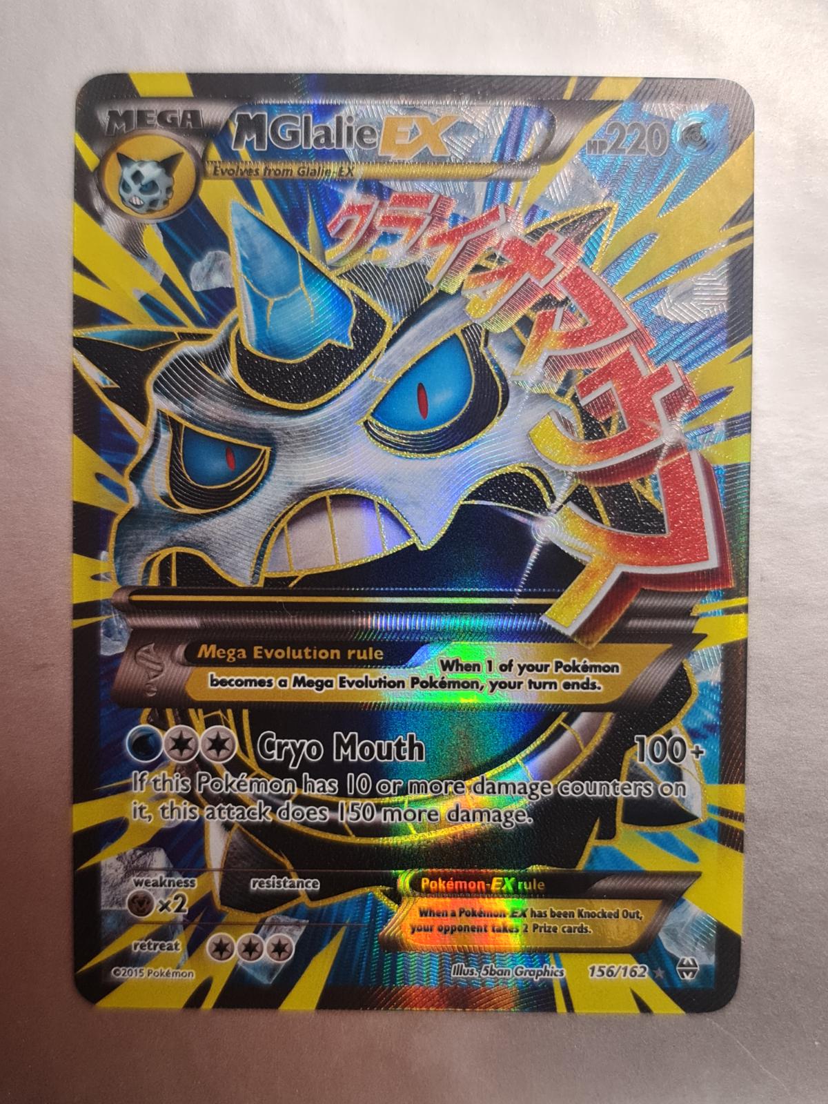 M Glalie EX | Ungraded | Pokemon BREAKthrough