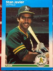 Stan Javier #U-52 Baseball Cards 1987 Fleer Update Prices