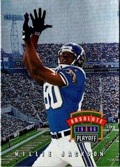 Willie Jackson #14 Football Cards 1996 Playoff Absolute Prices
