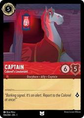 Captain - Colonel's Lieutenant [Foil] Lorcana First Chapter Prices