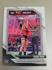 Mandy Rose Wrestling Cards 2022 Panini NXT WWE 2021 Highlights Prices