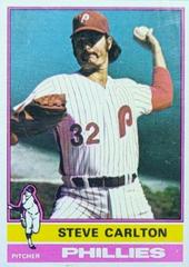 Steve Carlton #355 Baseball Cards 1976 Topps Prices
