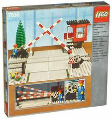 Manual Road Crossing #7835 LEGO Train Prices