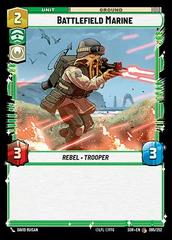 Battlefield Marine [Foil Hyperspace] #95 Star Wars Unlimited: Spark of Rebellion Prices
