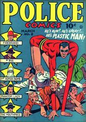 Police Comics #8 (1942) Comic Books Police Comics Prices