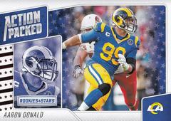 Aaron Donald #4 Football Cards 2020 Panini Rookies & Stars Action Packed Prices