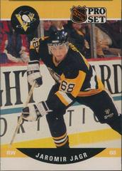 Jaromir Jagr [Stat Header Not Lined Up] #632 Hockey Cards 1990 Pro Set Prices