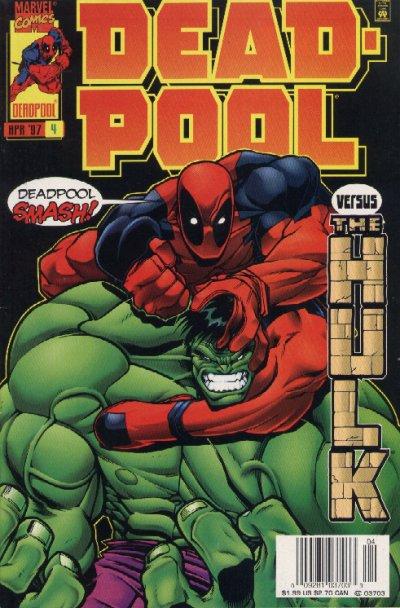 Deadpool [Newsstand] #4 (1997) Comic Books Deadpool