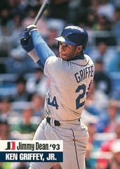 Ken Griffey Jr. #11 Baseball Cards 1993 Jimmy Dean Prices
