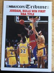 Michael Jordan [Tribune] Basketball Cards 1991 Hoops Prices