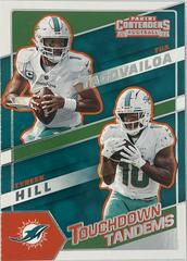 Tua Tagovailoa, Tyreek Hill #TDT-MIA Football Cards 2022 Panini Contenders Touchdown Tandems Prices